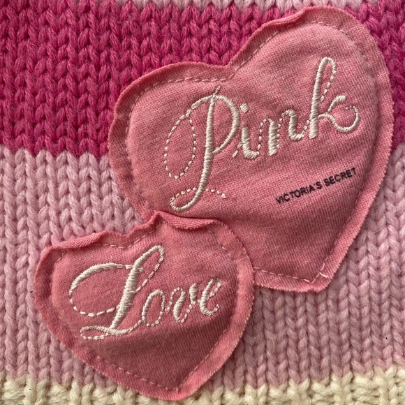 Victoria’s Secret PINK Knit Winter Hat Rare - Picture 3 of 4
